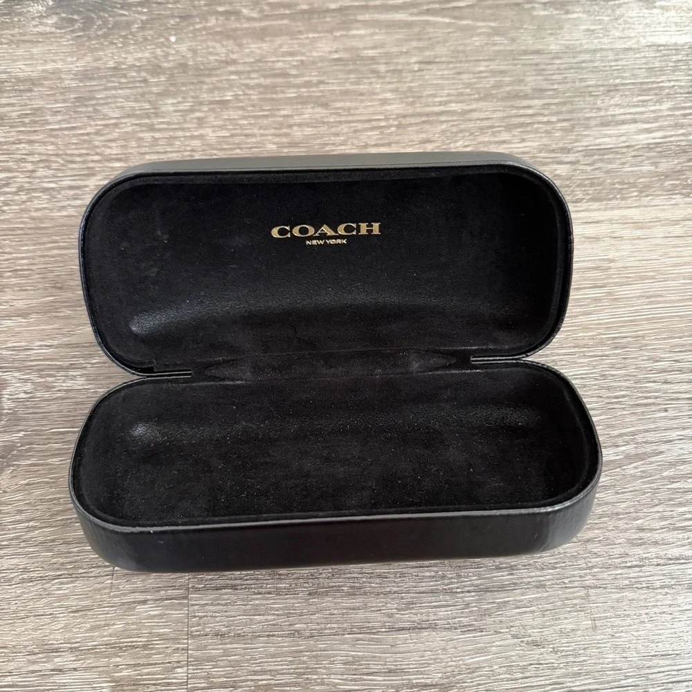 Coach Black Eyeglasses Case